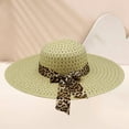thumbnail image 2 of TRUBKH Hats for Women Mesh Hat Beach Hat Straw Hat Wide-brimmed Hat for Men Women Outdoor Hat Uv Protection Hat Adjustable with Band Summer Beach Hats Lightweight Hat Beige One Size, 2 of 4