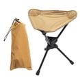 thumbnail image 3 of Taburete plegable para acampar, asiento trípode para pesca, reposapiés portátil, silla de camping, silla plegable portátil para exteriores, 3 of 8
