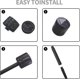 thumbnail image 5 of 2 Pack Decorative Outdoor Garden Solar Lights Waterproof Solar Driveway Lights Outdoor Driveway Lighting Products LED Landscape Lights, 5 of 5