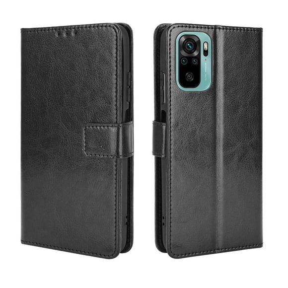 Funda tipo libro para Xiaomi Poco M5S, cartera todo‑en‑uno, funda multifuncional con tarjetero y correa de muñeca desmontable