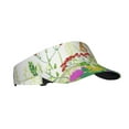 thumbnail image 2 of Disketp Plants And Insects Sun Visors for Women Men Unisex Tennis Golf Visor Hat Adjustable Summer Hats Sport Outdoor Visor Hat UV Protection Cap, 2 of 8