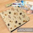 thumbnail image 5 of PU Leather Photo Album with Self-Adhesive Pages Scrapbook DIY Picture Holds 20+ Sheets Bees and Flowers Pattern, 5 of 9