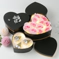 thumbnail image 7 of Heart Shaped Gift Boxes with Lids 4 Pack Black Gifts Box, 7 of 7