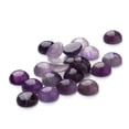 thumbnail image 4 of 20 Pcs 0.8CM Autocollant Temps Cristal Violet Patch Rond en Verre pour Fabrication de Bijoux (Violet), 4 of 9