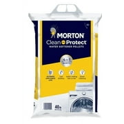 2025 Supply: Morton Clean and Protect Water Softener Salt Pellets, 40 lb