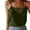Green, variant on Tank Tops for Women Basic Sling Solid Color Casual Summer Loose Sleeveless Camisole Crewneck Lace Splicing Tank Tops Tees Shirts (Green,XXXL)