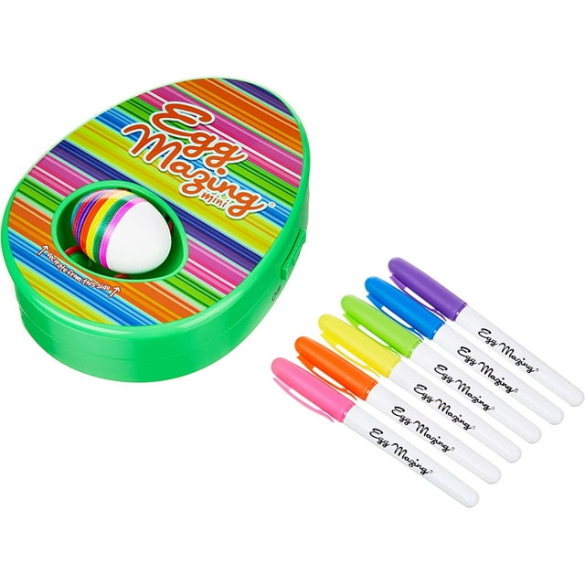 The Mini Eggmazing Easter Egg Decorating Craft Kit, for Unisex Child Ages 3+