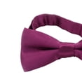 thumbnail image 4 of MERIGLARE Adjustable Bow Ties Pre Tied Bow Tie Fashion Soft Child Polyester Boys Tux Bowties Kids Bow Tie for Banquet Stage Performance Rose Red, 4 of 8