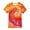 B-Orange, variant on QTBIUQ Kids Boys Girls Summer Crewneck T-Shirts 4-16 Years Lightweight Cotton Trendy Graphic Tees Loose Fit Casual Fashion