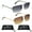 Gunmetal Smoke x Gold Brown, variant on proSPORT Bifocal Aviator Reading Sunglass Reader Men Women Gradient Brown Lens
