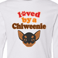 thumbnail image 4 of Inktastic Chiweenie Dog Gift Long Sleeve Youth T-Shirt, 4 of 5