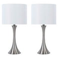 thumbnail image 1 of Grandview Gallery Lampes de Table Modernes 24 Pouces, Nickel Brossé (Lot de 2), 1 of 3