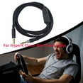 thumbnail image 2 of 2m 3.5mm Male To Male Headset Audio Cable for HyperX Cloud Mix Cloud Alpha, 2 of 7