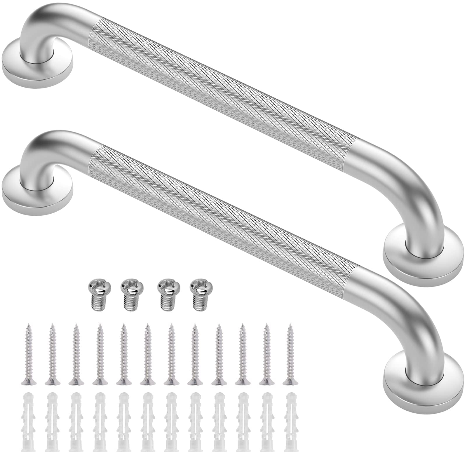 18 Inch Stainless Steel Bathtub & Shower Grab Bars
