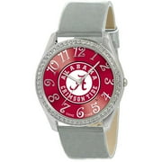 NCAA Women's University of Alabama Crimson Tide Glitz Watch, Silver