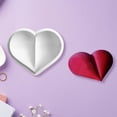 thumbnail image 7 of Heart Shape Silicone Candle Molds for Epoxy Resin Candle Soap Bowtie Heart Cake Molds Chocolate Molds Fondant Molds, 7 of 7