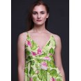 thumbnail image 4 of Bimba Robe Longue Chic à Imprimé Floral pour Femme, Style Bohème, Maxi d'Été, Tenue de Plage - Moyen, 4 of 6