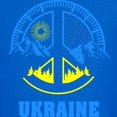thumbnail image 3 of CafePress - Ukraine Flag Ukrainian Pride Peace Symbol T Shirt - Dark T-Shirt Kids XS-XL, 3 of 4
