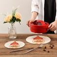 thumbnail image 7 of GZHJMY Cute Cartoon Christmas Gnome Trivets Pot Holders Set of 2, Hot Pads, Table Mats,Placemats Set for Cooking and Baking, Cotton Braided Hot Pads, 7.09"+9.45", 7 of 7