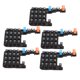 thumbnail image 5 of 5 uds Walkie Talkie teclado numérico para BAOFENG UV 5R UV 5RA UV 5RC UV 5RE BF F8HP UV 5RX3 y otras Radios de dos vías, 5 of 5