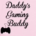 thumbnail image 2 of CafePress - Daddys Gaming Buddy Body Suit - Long Sleeve Cotton Baby Bodysuit, 2 of 4