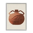 thumbnail image 5 of Stupell Industries Ancient Clay Urn Modern Still Life Brown Pottery Paintings Gray Framed Art Print Wall Art, 11x14, by Daphne Polselli, 5 of 5