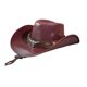 thumbnail image 2 of Sombrero de vaquero Cocador de borgoña, 2 of 8