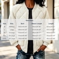 thumbnail image 3 of TRUNZI Women's Fleece Quilted Bomber Jackets Long Sleeve Zip Up Jackets for Fall Winter with Pockets, 3 of 9