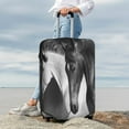 thumbnail image 7 of Yiaed Running horses Print Travel Luggage Cover Suitcase Protector Covers Elastic Luggage Anti-scratch(No luggage included）-X-Large, 7 of 7