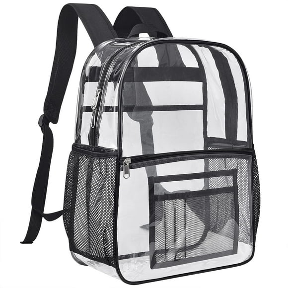 Mochila USPECLARE transparente, resistente y transparente para la escuela