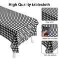 thumbnail image 3 of Paquete de 3 manteles a cuadros desechables de plástico para fiesta, mantel de picnic . Cubierta de mesa rectangular Zhivalor Popotes, Manteles-137*274cm, 3 of 5