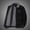 Solid Color, variant on EGNMCR Jackets for Men Men's Fashion Casual Cotton Jacket Corduroy Velvet Thickened Long Sleeve Lapel Oversize Coat