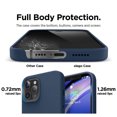 thumbnail image 3 of ZHAOCHENG Funda de silicona líquida compatible con iPhone 12 Pro Max (6,9 pulgadas), funda de silicona premium, funda de protección completa, 3 of 5