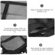 thumbnail image 3 of unbranded Organizador De Para Negro Con Red De Malla Resistente Y Doble Capa Para Orden, 3 of 7