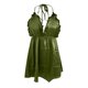 thumbnail image 4 of Volantes sin espalda con escote en V profundo para mujer Tirantes de tentación sexy Camisón sexy Lencería Ropa de dormir Fridja nalpqowj49823, 4 of 4
