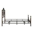 thumbnail image 2 of Weston Home Adison Graceful Scroll Bronze Iron Bed, Queen, 2 of 11