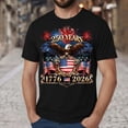 thumbnail image 2 of 4th of July Shirt American Flag USA United States of America US 4th of July T-Shirt (Black,XL), 2 of 5