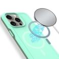 thumbnail image 4 of ELEHOLD Case for iPhone 12 Pro / 12 6.1", Shockproof Slim Skin-Friendly Strong Magnetic Matte Case,Mintgreen, 4 of 6