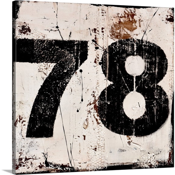 Great BIG Canvas | "78" Canvas Wall Art - 20x20