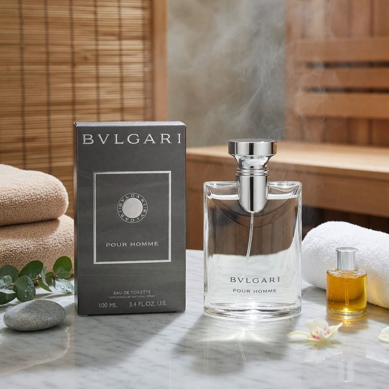 Bvlgari, Eau De Toilette Spray For Men, 3.4 oz, Classic Fragrance