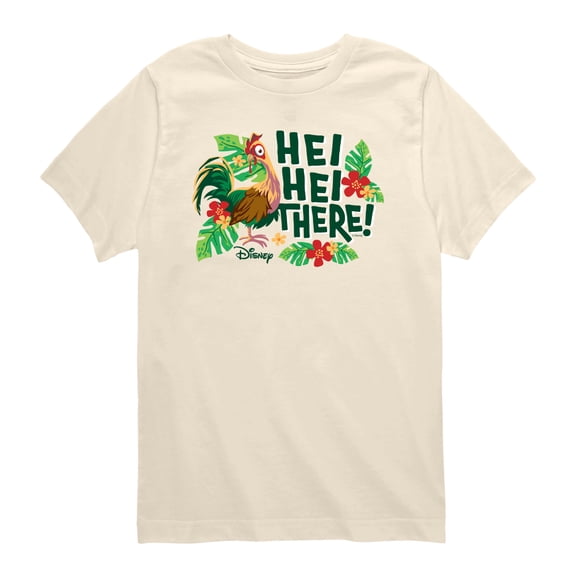 Moana - Hei Hei There Toddler Boys' Toddler Short Sleeve Graphic T-Shirt