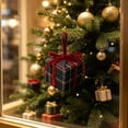 thumbnail image 5 of Fabric Wrapped Box Decoration for Holiday Tree, Wreath, Mantel, Black, 5 of 5