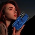 thumbnail image 6 of ELEHOLD for Samsung Galaxy A15 Case, Compatible with Mag safe Accessories, Strong Magnetic Military-Grade Drop Protection Invisible Kickstand Shockproof Protective Phone Case,Blue, 6 of 7