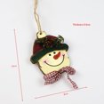 thumbnail image 2 of TheFound Festive Christmas Decoration Wood Cartoon Animal Hanging Tree Gift, 2 of 4