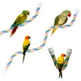thumbnail image 5 of Tizuqe Parrot Climbing Rope Bird Toy U-shaped Pet Toy Bird Stand Pole Cotton Rope, 5 of 7