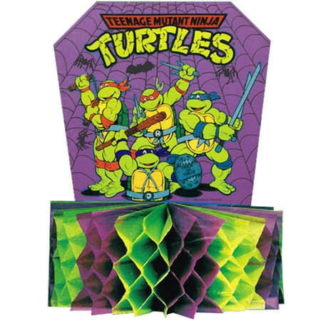 Teenage Mutant Ninja Turtles Vintage 1989 Halloween Honeycomb Centerpiece (1ct)