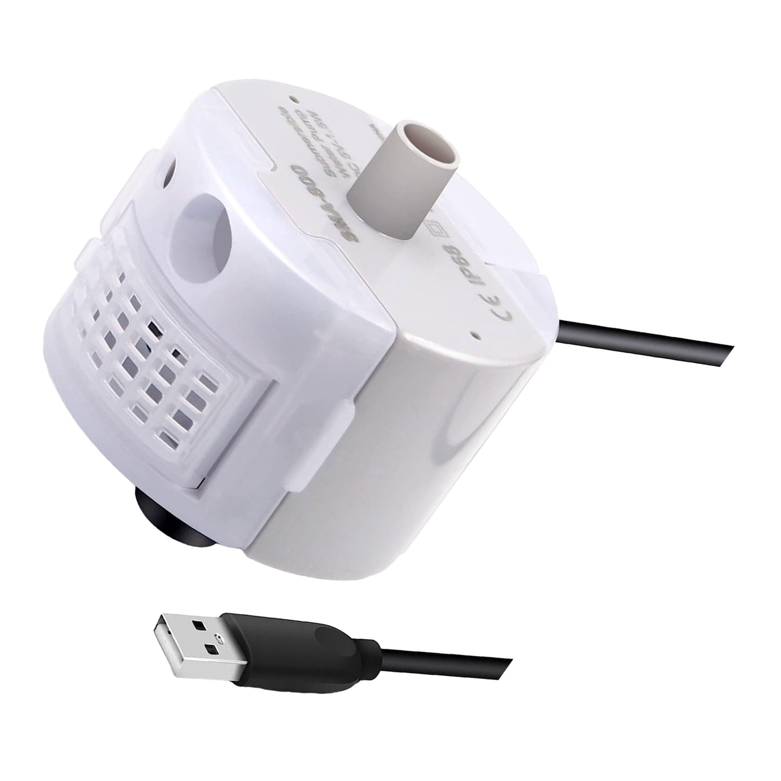 USB Pumps for Pet Drinking Fountain Aquariums Motor Super Silenced Pumps with LED Light