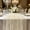 Yellow, variant on 70x200cm Sheer Mesh Table Runner with Gold Foil - European-Style Dining Table Decor for Weddings, Birthday Parties, Gatherings, Events - Polyester Decorative Tablecloth