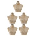 thumbnail image 2 of relayinert Body Chain Multi layers One Shoulder A Jewellery Tassels Necklaces Golden 5Set, 2 of 6