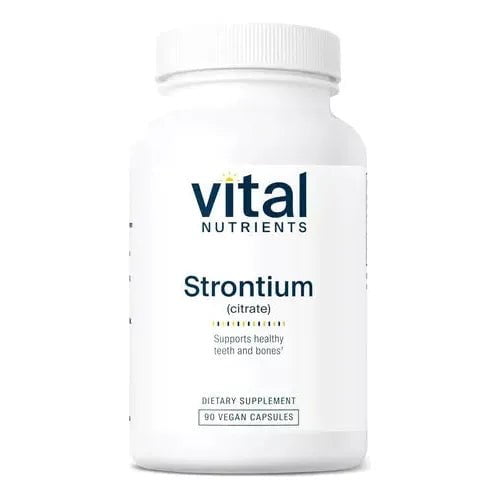Vital Nutrients Strontium (citrate) | 227 Mg Per Serving | 90 Capsules | 90 Servings